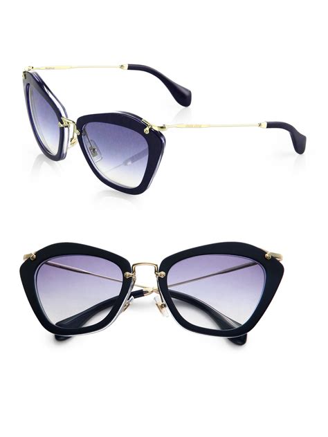 cat eye miu miu sunglasses|Women's Miu Miu Cat.